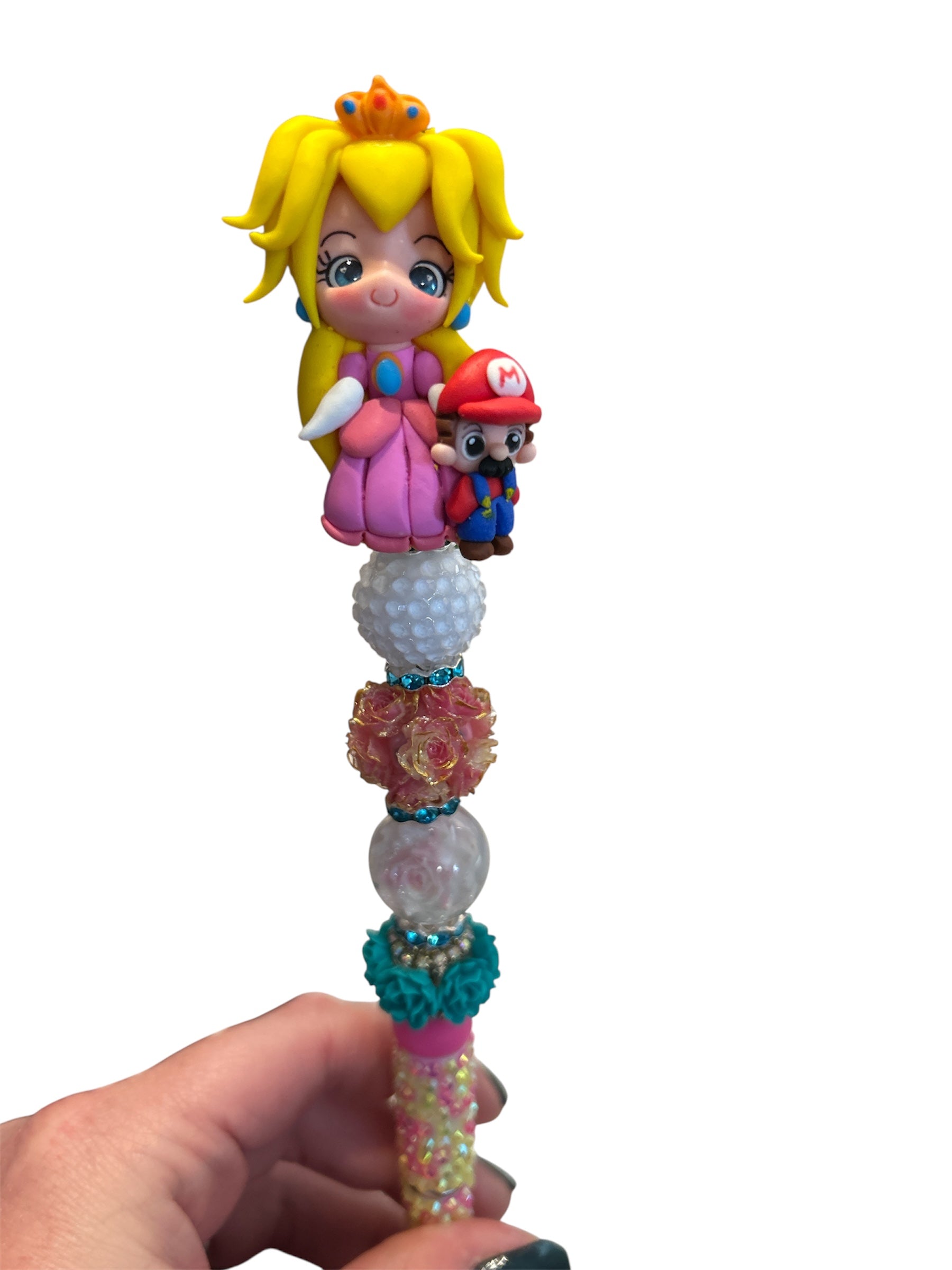Peach Princess Clay Pen